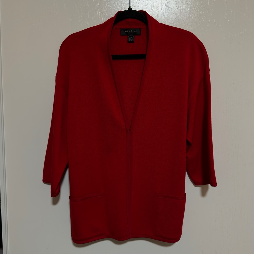 St. John V-Neck Sweater